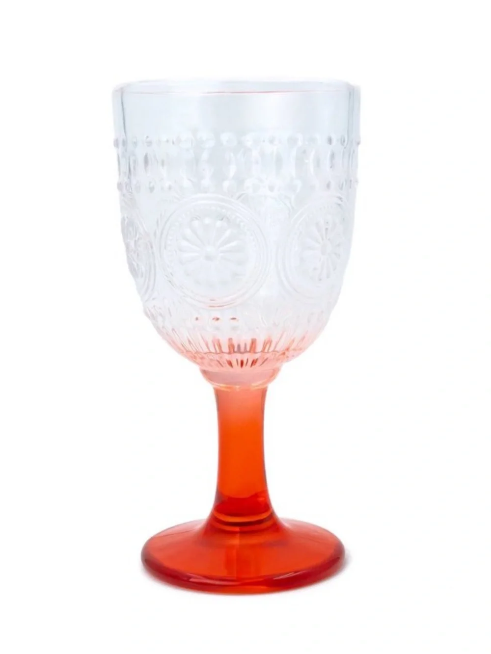 Set of 2 Goblets with Red Stem, 4th of July Target Bullseye Playground 2026